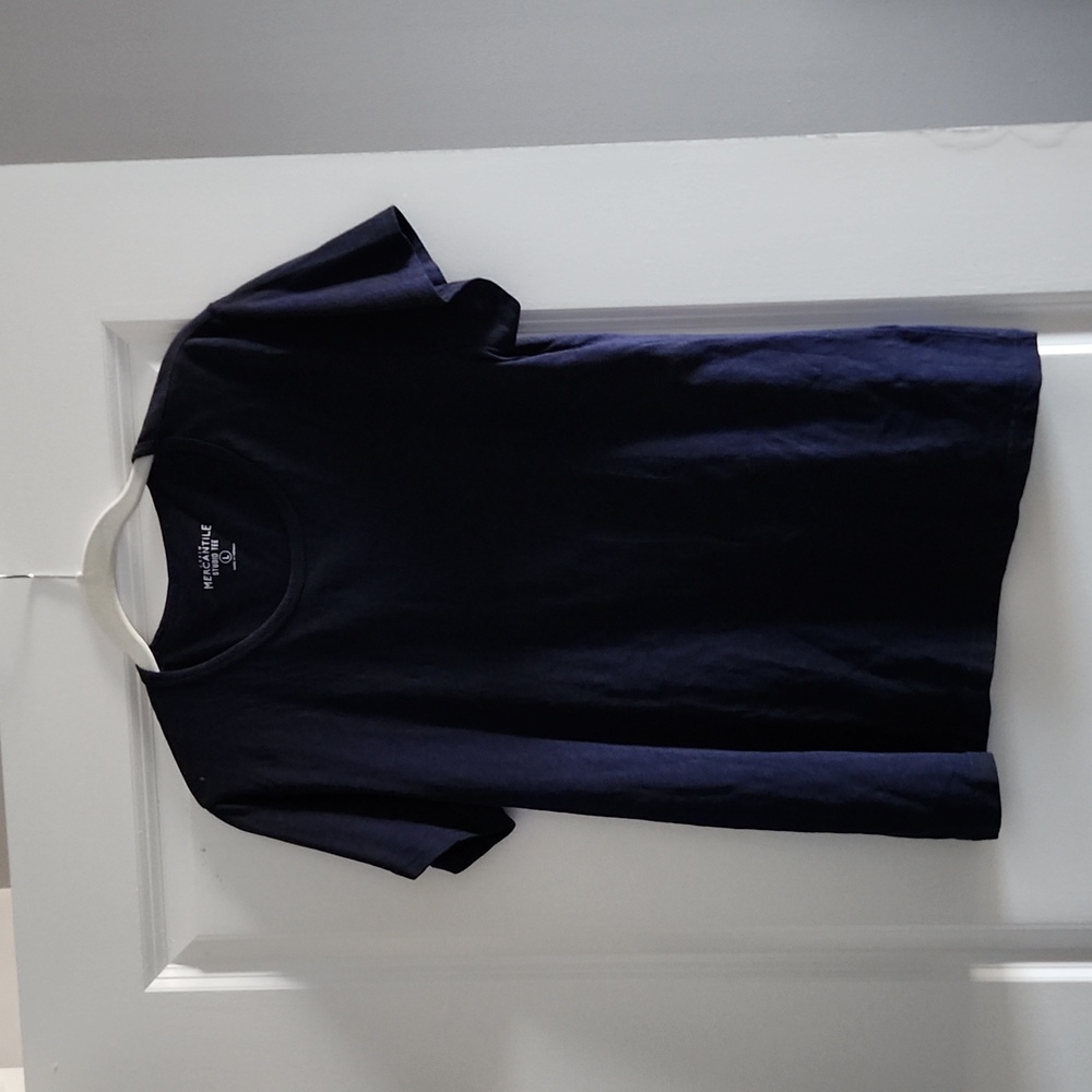 J. Crew Factory Navy Short Sleeve Tee